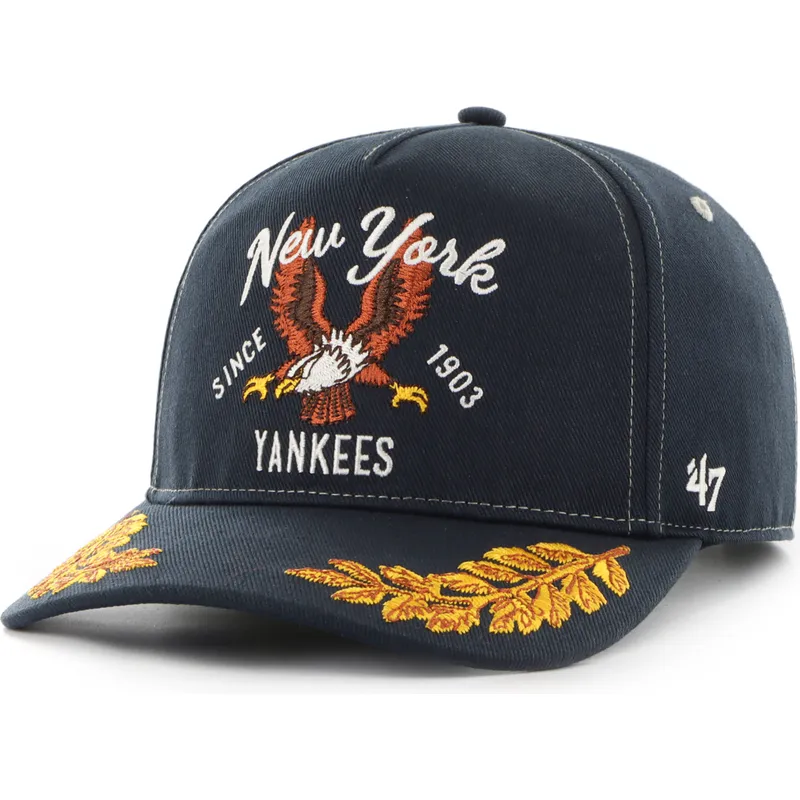 bone-curvo-azul-marinho-snapback-hitch-keepsake-da-new-york-yankees-mlb-da-47-brand