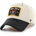 bone-curvo-bege-e-preto-ajustavel-clean-up-keepsake-da-new-york-yankees-mlb-da-47-brand