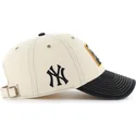 bone-curvo-bege-e-preto-ajustavel-clean-up-keepsake-da-new-york-yankees-mlb-da-47-brand