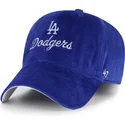 bone-curvo-azul-ajustavel-clean-up-spirited-da-los-angeles-dodgers-mlb-da-47-brand