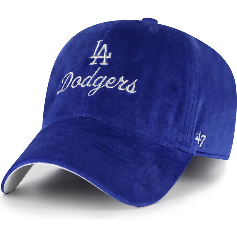 bone-curvo-azul-ajustavel-clean-up-spirited-da-los-angeles-dodgers-mlb-da-47-brand
