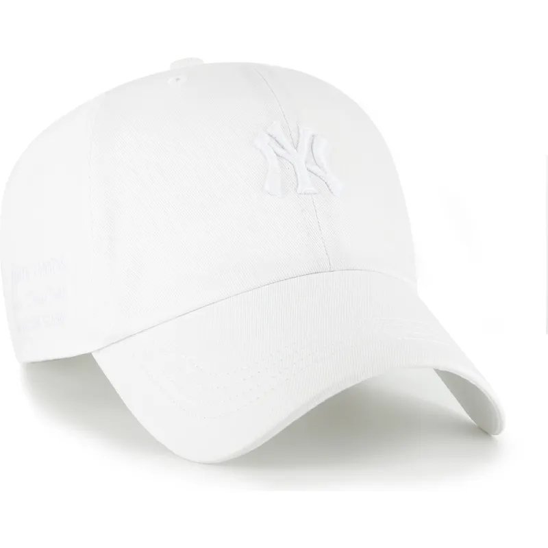bone-curvo-branco-ajustavel-com-logo-branco-clean-up-contemporary-two-tone-da-new-york-yankees-mlb-da-47-brand