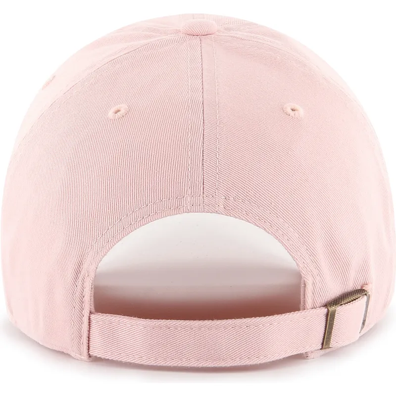 bone-curvo-rosa-ajustavel-clean-up-da-new-york-yankees-mlb-da-47-brand