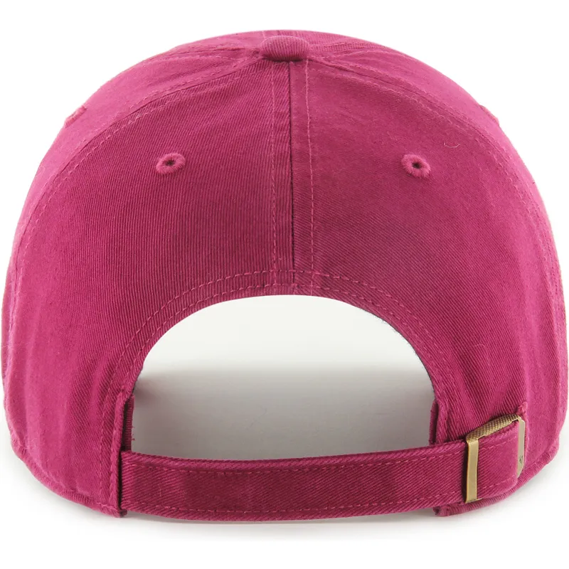 bone-curvo-vermelho-ajustavel-clean-up-galaxy-da-new-york-yankees-mlb-da-47-brand