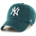 bone-curvo-verde-ajustavel-clean-up-pacific-green-da-new-york-yankees-mlb-da-47-brand