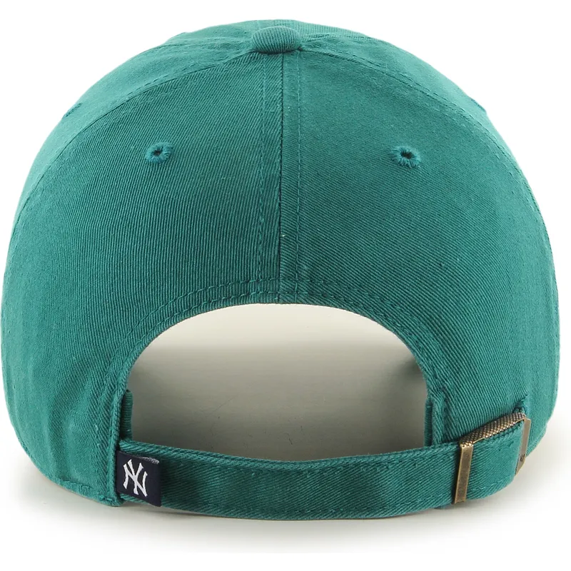 bone-curvo-verde-ajustavel-clean-up-tailgate-teal-da-new-york-yankees-mlb-da-47-brand