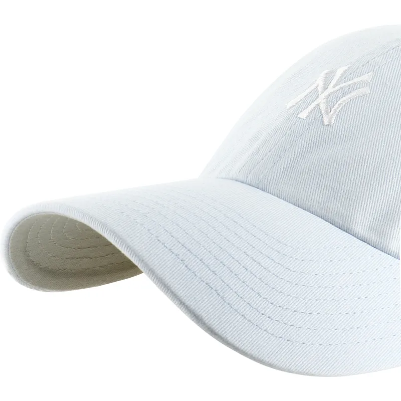 bone-curvo-azul-claro-ajustavel-clean-up-base-runner-da-new-york-yankees-mlb-da-47-brand