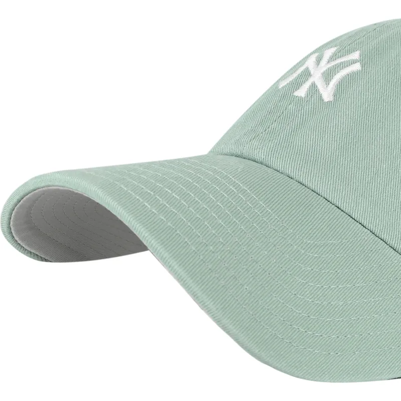 bone-curvo-verde-ajustavel-clean-up-base-runner-da-new-york-yankees-mlb-da-47-brand