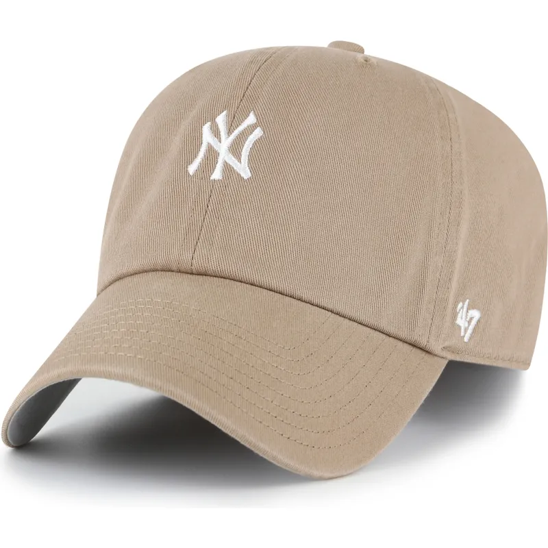 bone-curvo-castanho-ajustavel-clean-up-base-runner-da-new-york-yankees-mlb-da-47-brand