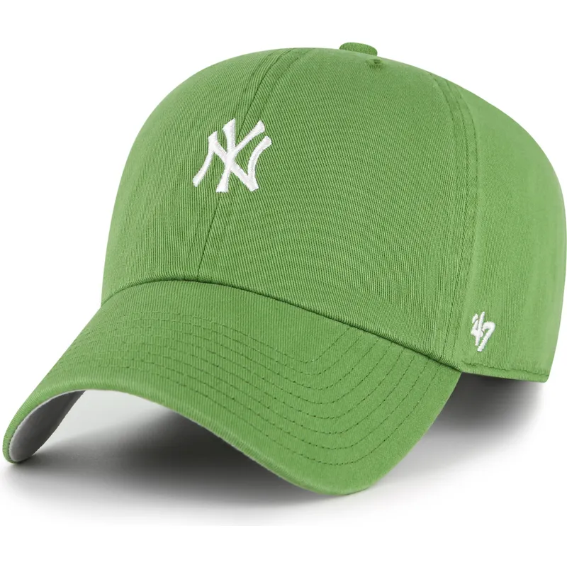 bone-curvo-verde-ajustavel-clean-up-base-runner-fatigue-green-da-new-york-yankees-mlb-da-47-brand
