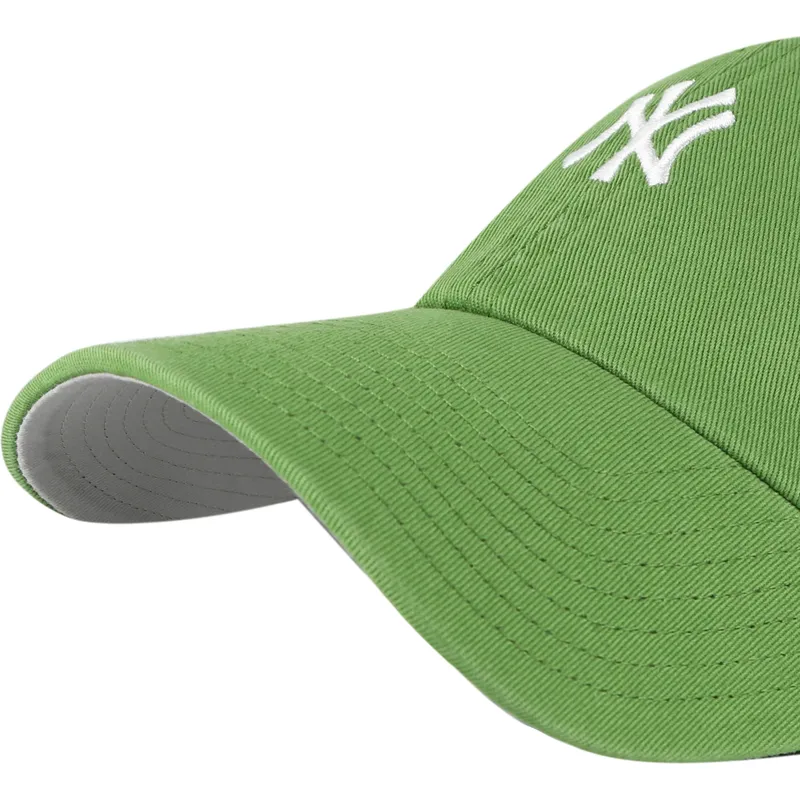bone-curvo-verde-ajustavel-clean-up-base-runner-fatigue-green-da-new-york-yankees-mlb-da-47-brand