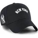 bone-curvo-azul-marinho-ajustavel-mvp-ballpark-script-shot-da-new-york-yankees-mlb-da-47-brand