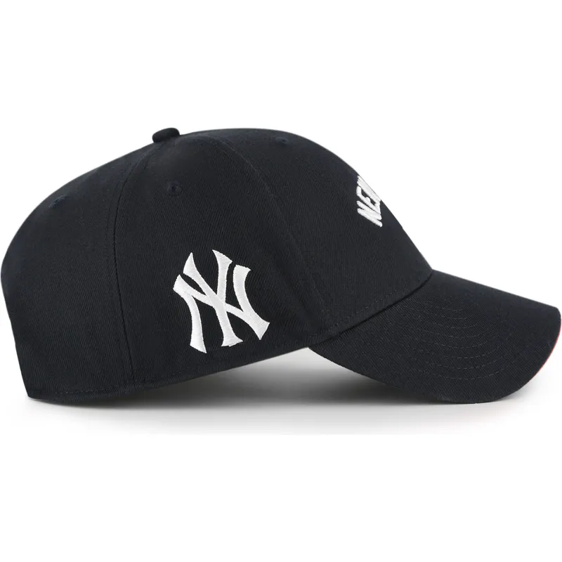 bone-curvo-azul-marinho-ajustavel-mvp-ballpark-script-shot-da-new-york-yankees-mlb-da-47-brand
