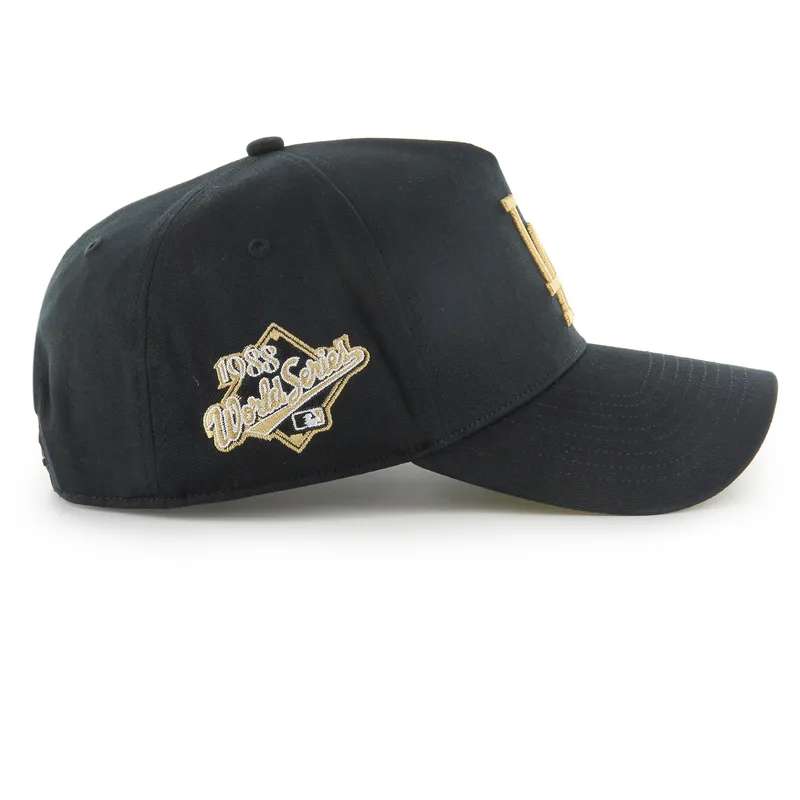 bone-curvo-preto-snapback-mvp-dt-sure-shot-two-tone-cotton-da-los-angeles-dodgers-mlb-da-47-brand