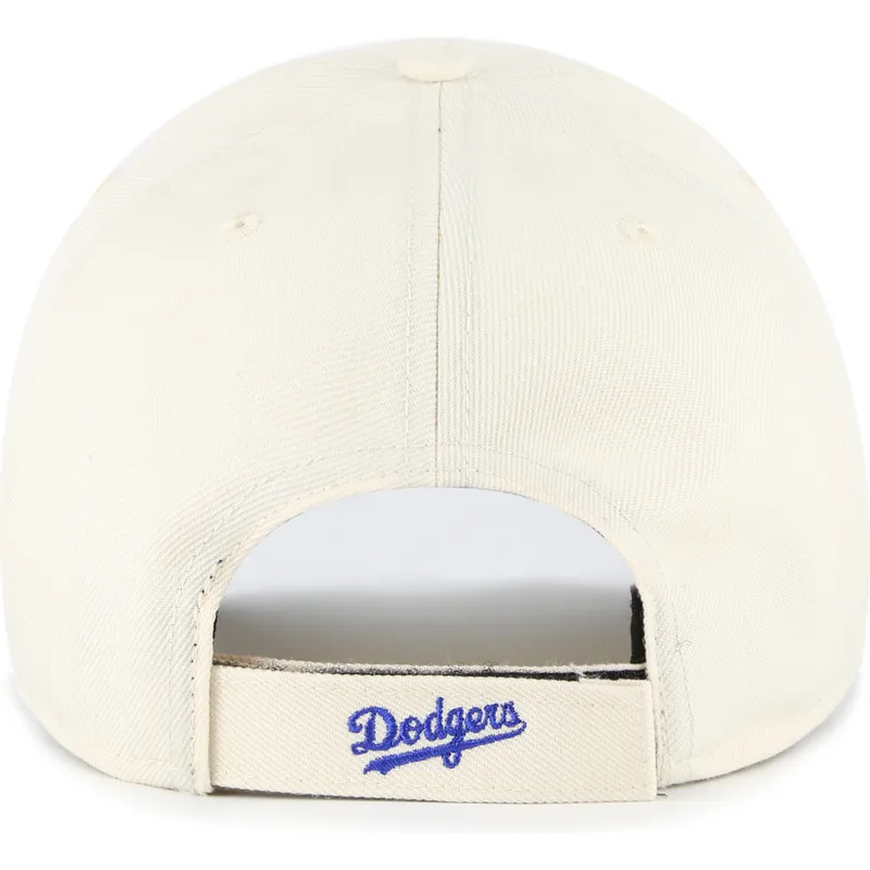 bone-curvo-bege-e-azul-ajustavel-mvp-two-tone-da-los-angeles-dodgers-mlb-da-47-brand