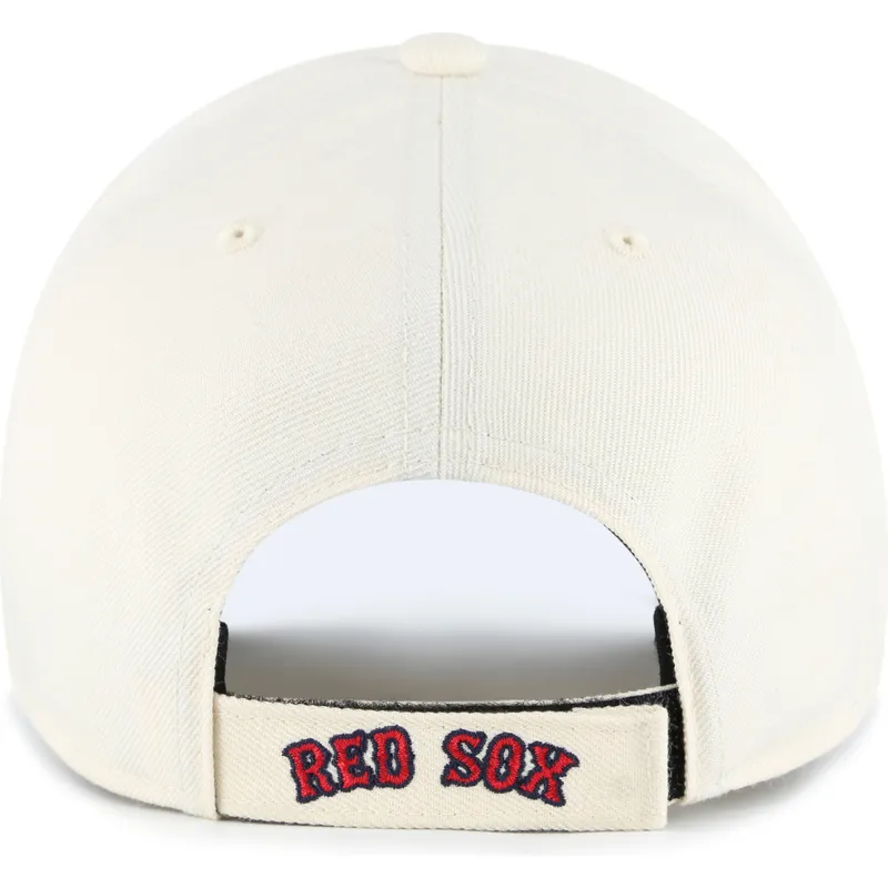 bone-curvo-bege-e-azul-marinho-ajustavel-mvp-two-tone-da-boston-red-sox-mlb-da-47-brand