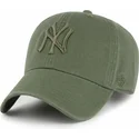 bone-curvo-verde-ajustavel-com-logo-verde-clean-up-da-new-york-yankees-mlb-da-47-brand