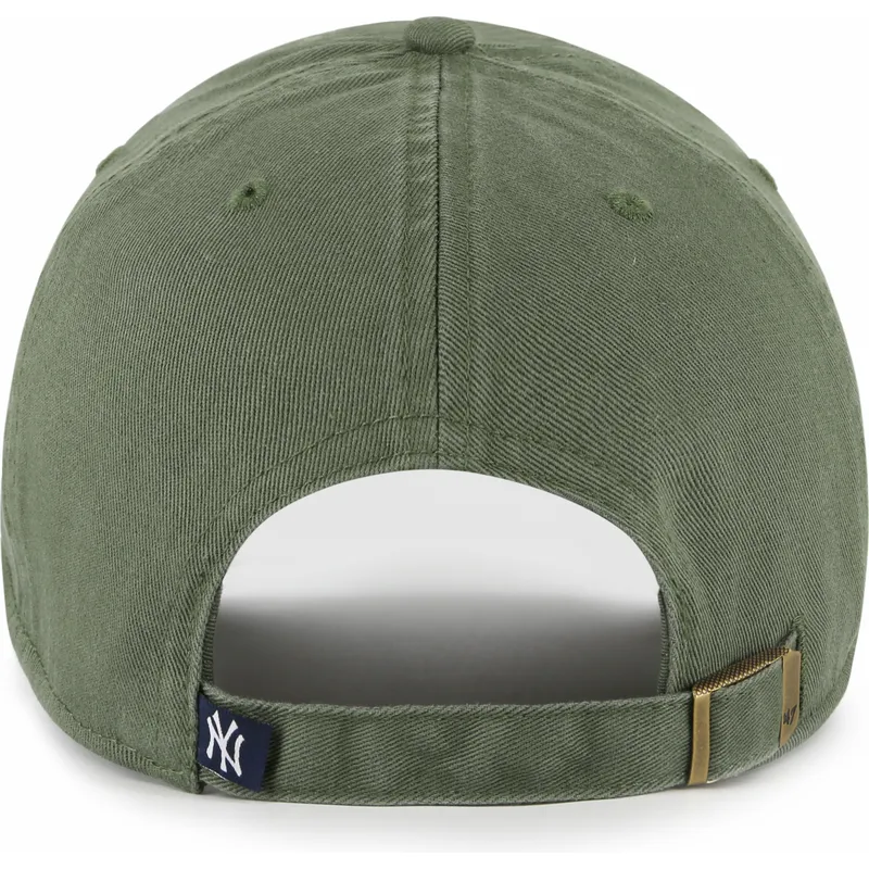 bone-curvo-verde-ajustavel-com-logo-verde-clean-up-da-new-york-yankees-mlb-da-47-brand