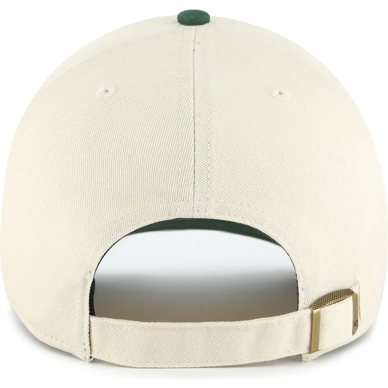 bone-curvo-bege-e-verde-ajustavel-clean-up-base-runner-sure-shot-two-tone-da-mlb-da-47-brand