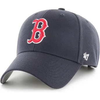 Boné curvo azul marinho ajustável MVP da Boston Red Sox MLB da 47 Brand