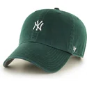bone-curvo-verde-ajustavel-clean-up-base-runner-mini-logo-da-new-york-yankees-mlb-da-47-brand
