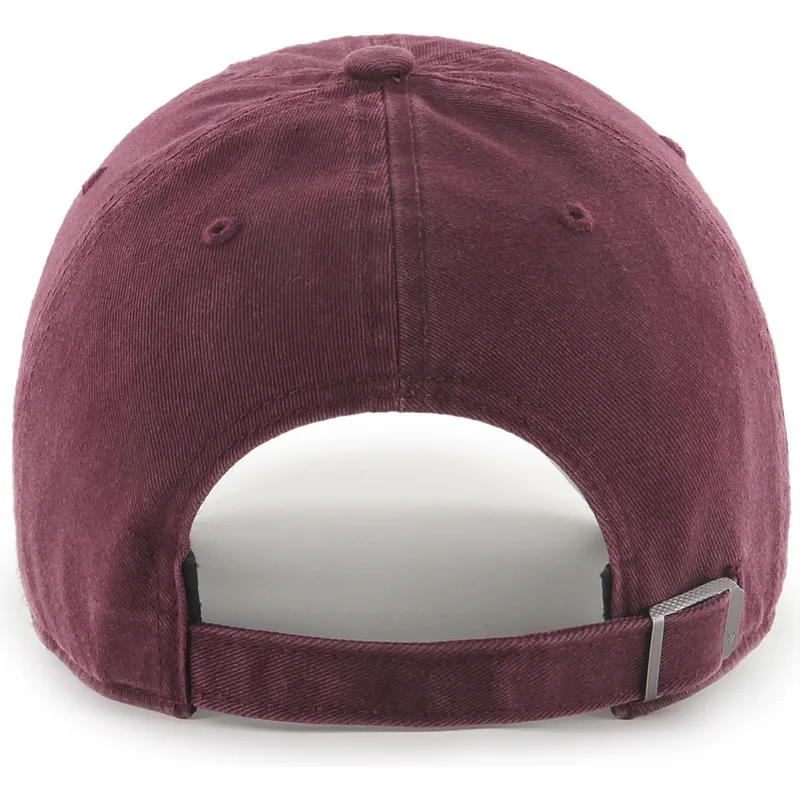 bone-curvo-grena-ajustavel-clean-up-base-runner-da-los-angeles-dodgers-mlb-da-47-brand