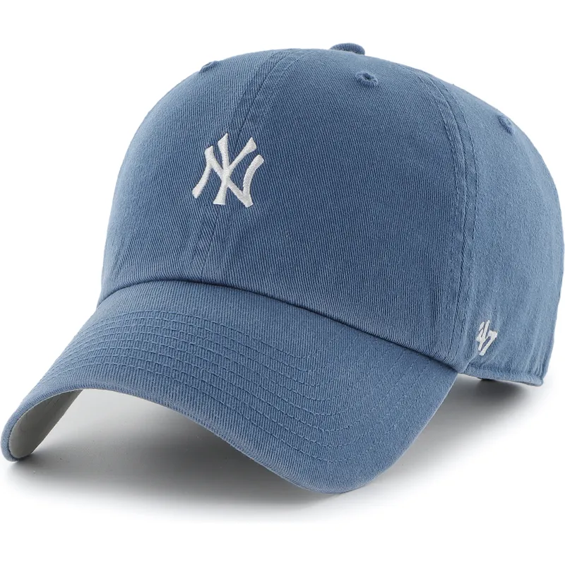bone-curvo-azul-ajustavel-clean-up-base-runner-da-new-york-yankees-mlb-da-47-brand