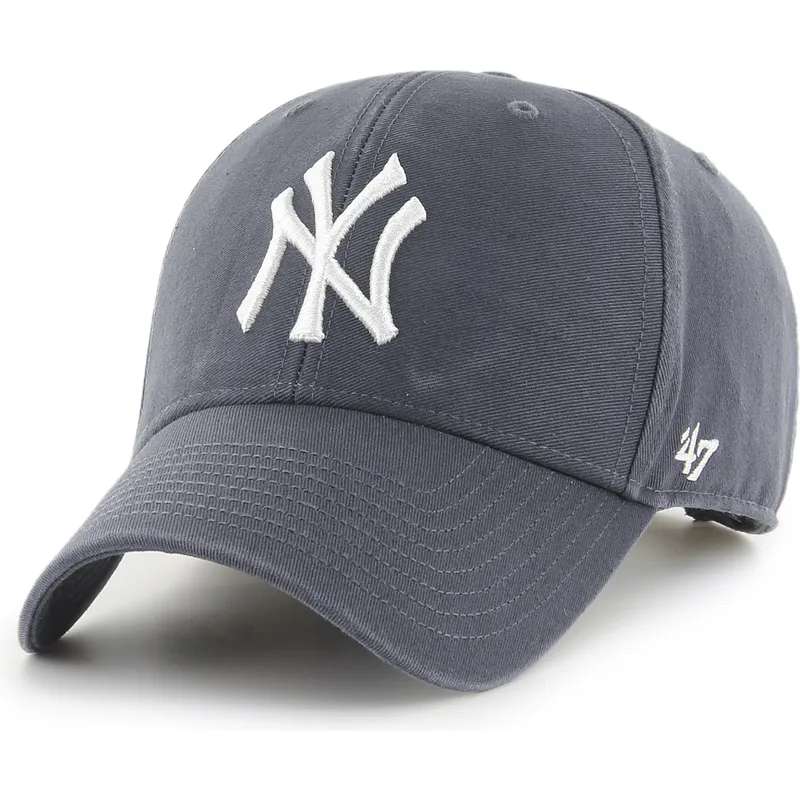 bone-curvo-azul-marinho-ajustavel-mvp-vintage-da-new-york-yankees-mlb-da-47-brand