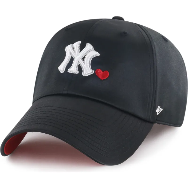 bone-curvo-preto-ajustavel-clean-up-with-love-da-new-york-yankees-mlb-da-47-brand