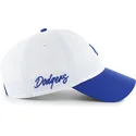 bone-curvo-branco-e-azul-ajustavel-clean-up-vista-mini-two-tone-da-los-angeles-dodgers-mlb-da-47-brand