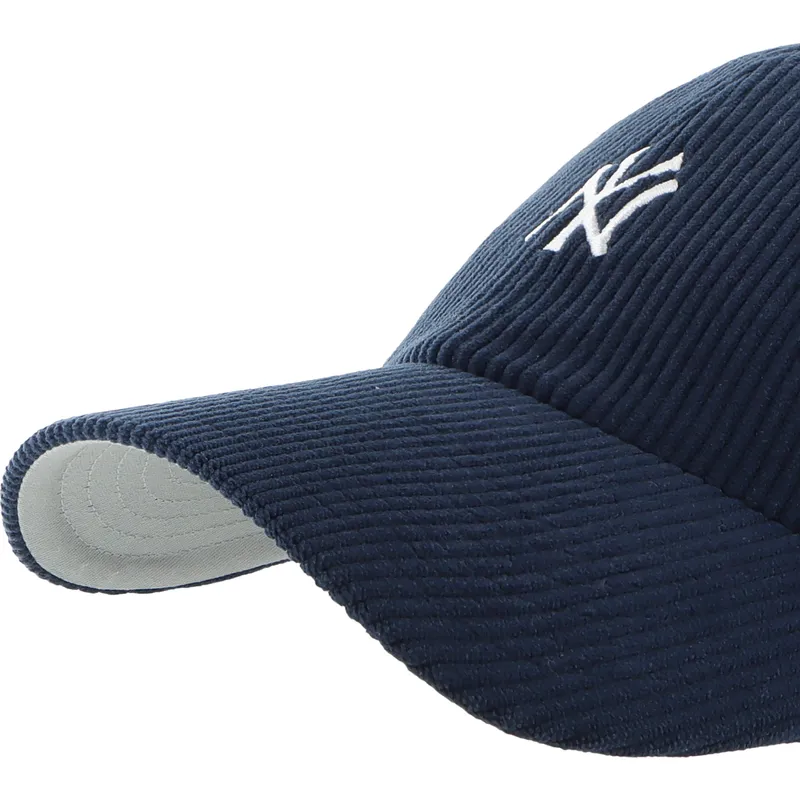bone-curvo-azul-marinho-ajustavel-clean-up-cord-base-runner-da-new-york-yankees-mlb-da-47-brand