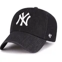 bone-curvo-preto-ajustavel-clean-up-lennon-da-new-york-yankees-mlb-da-47-brand