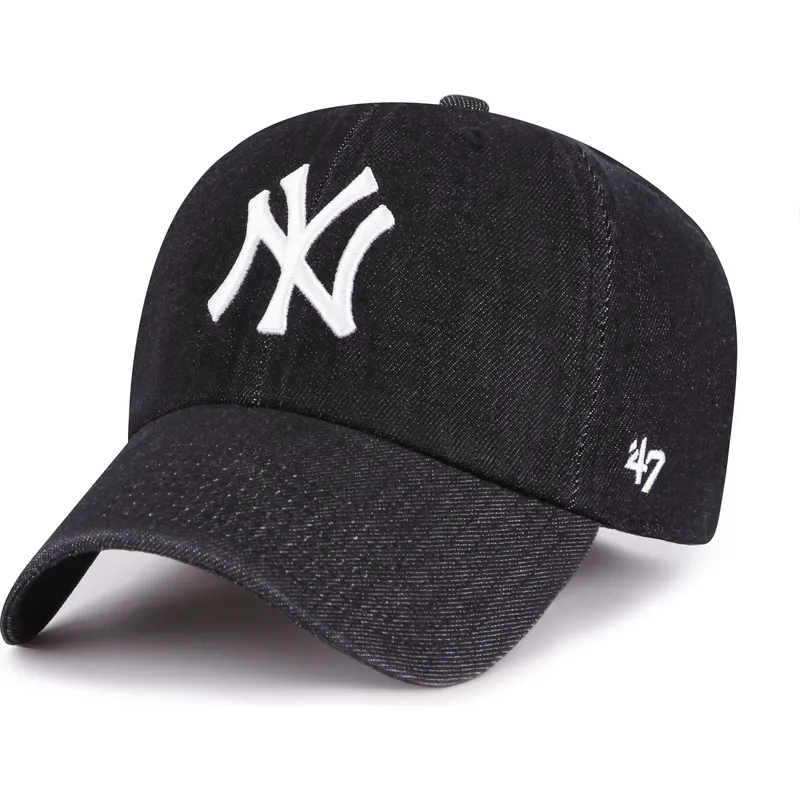 bone-curvo-preto-ajustavel-clean-up-lennon-da-new-york-yankees-mlb-da-47-brand