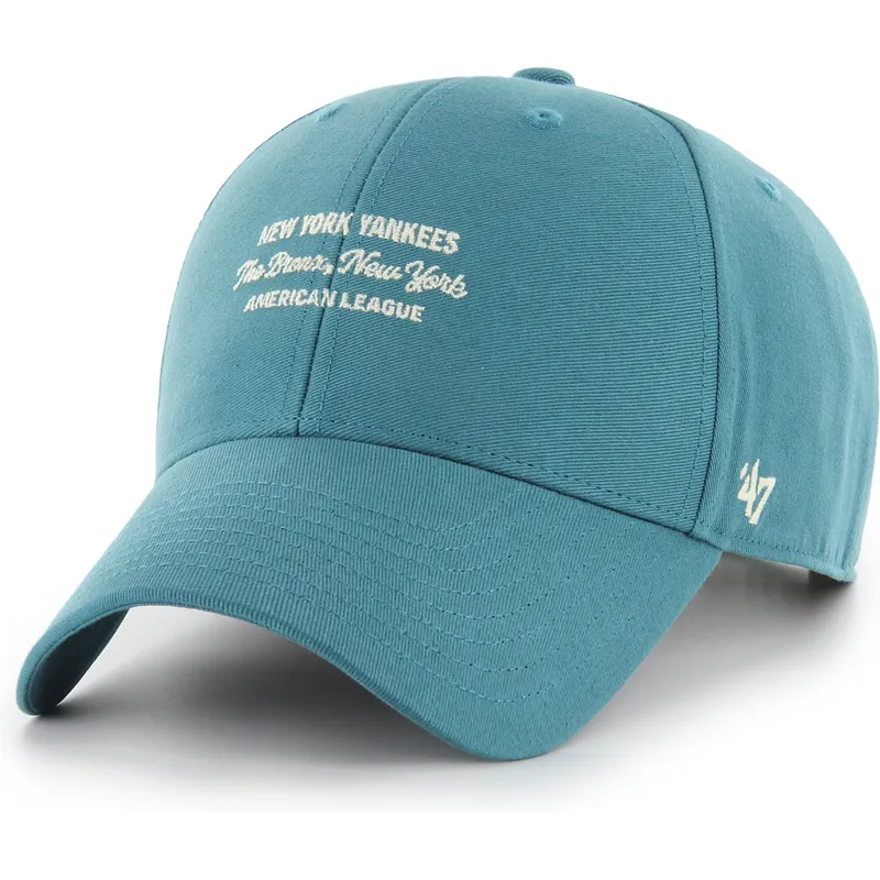 bone-curvo-azul-snapback-mvp-contemporary-cyan-da-new-york-yankees-mlb-da-47-brand