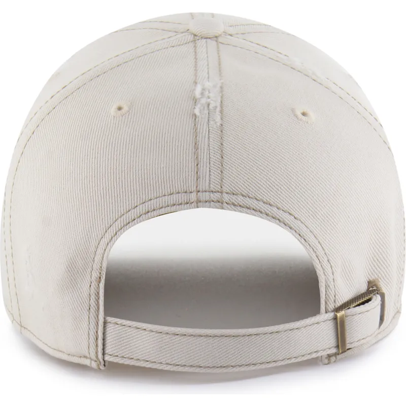 bone-curvo-bege-ajustavel-clean-up-weathered-mojave-da-new-york-yankees-mlb-da-47-brand