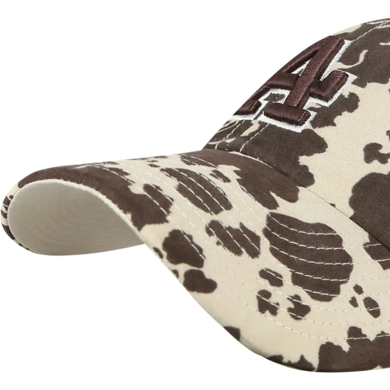 bone-curvo-castanho-ajustavel-com-logo-castanho-clean-up-bessie-da-los-angeles-dodgers-mlb-da-47-brand