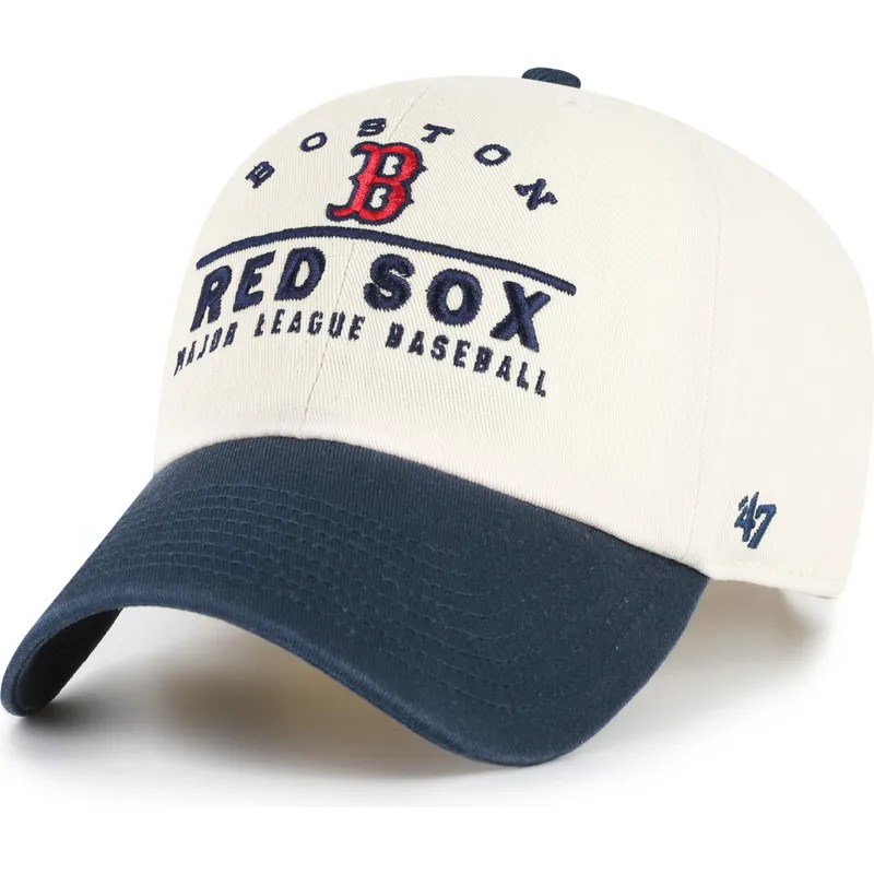 bone-curvo-bege-e-azul-marinho-ajustavel-clean-up-windham-da-boston-red-sox-mlb-da-47-brand