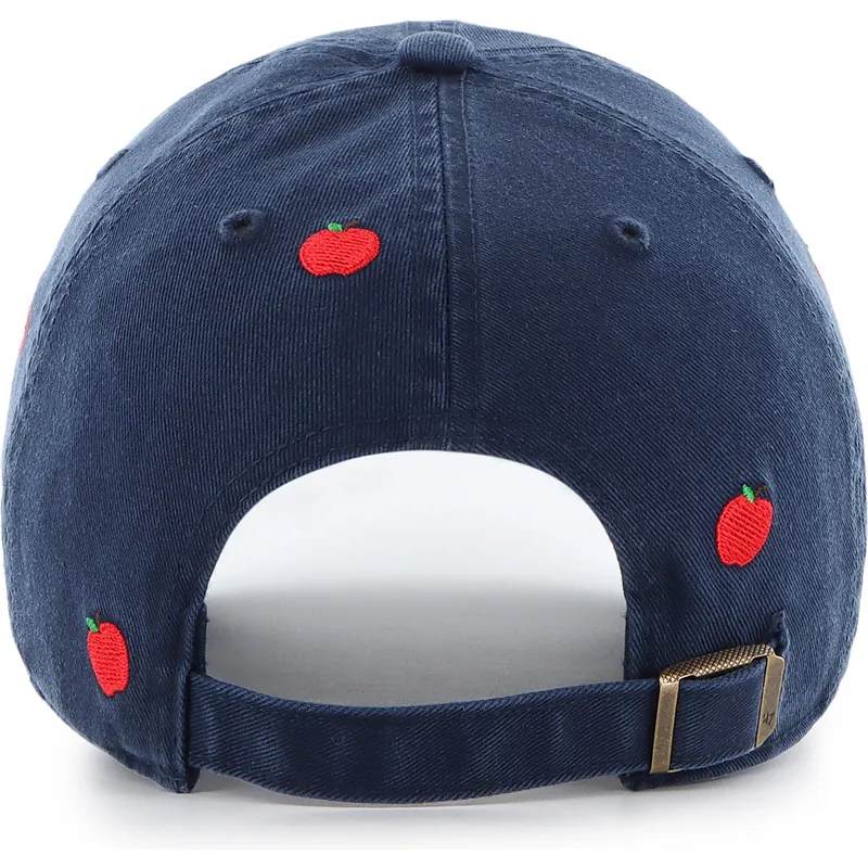 bone-curvo-azul-marinho-ajustavel-clean-up-scatter-apple-da-new-york-yankees-mlb-da-47-brand