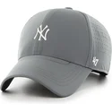 bone-curvo-cinza-ajustavel-mvp-cycle-shadow-da-new-york-yankees-mlb-da-47-brand