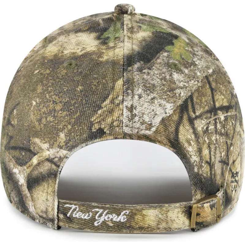 bone-curvo-camuflagem-ajustavel-clean-up-real-tree-da-new-york-yankees-mlb-da-47-brand