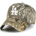 bone-curvo-camuflagem-ajustavel-clean-up-realtree-da-los-angeles-dodgers-mlb-da-47-brand