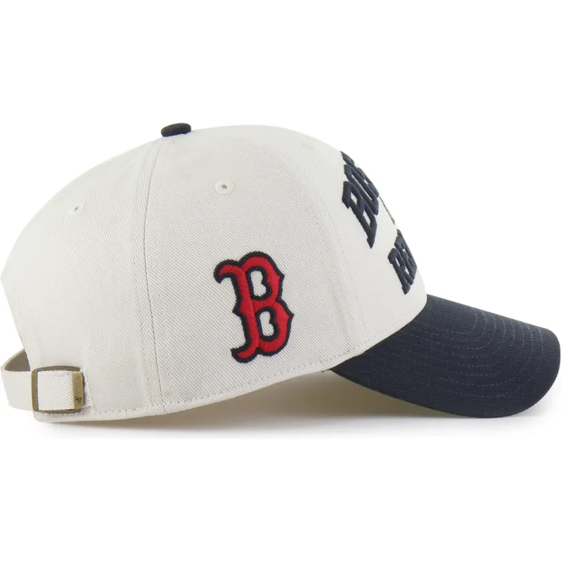bone-curvo-bege-e-azul-marinho-ajustavel-mvp-broke-line-da-boston-red-sox-mlb-da-47-brand