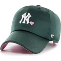 bone-curvo-verde-ajustavel-clean-up-with-love-da-new-york-yankees-mlb-da-47-brand