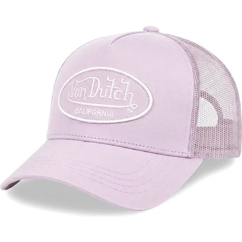 Boné trucker violeta LOF B45 da Von Dutch