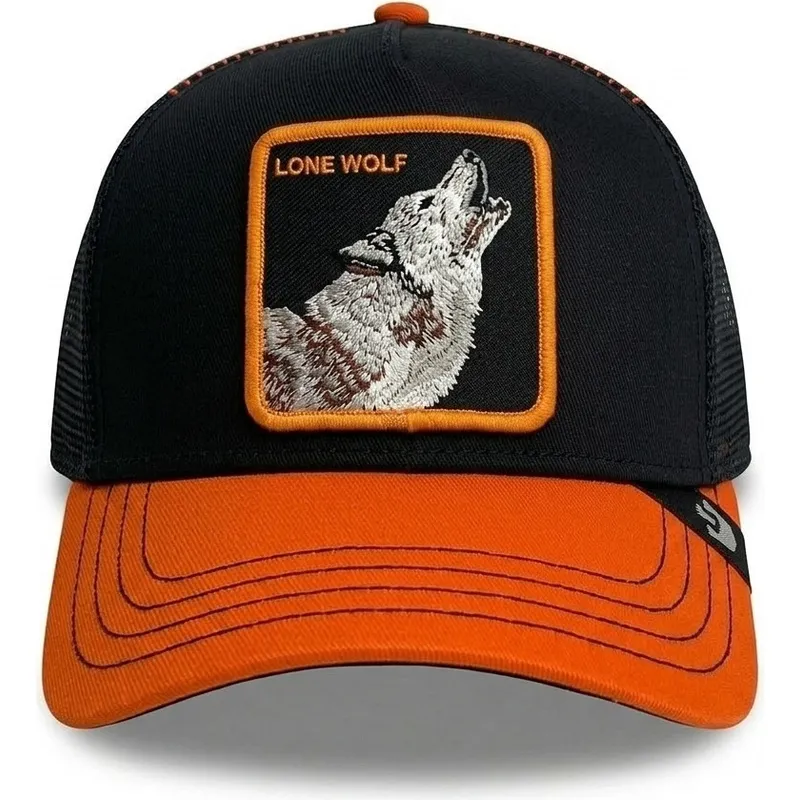 bone-trucker-preto-e-laranja-lobo-solo-wolf-fab-farm-da-goorin-bros