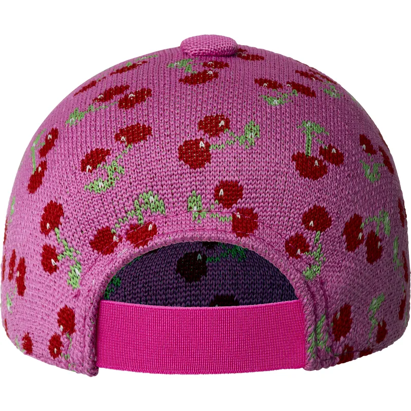 bone-curvo-rosa-ajustavel-cherry-spacecap-da-kangol