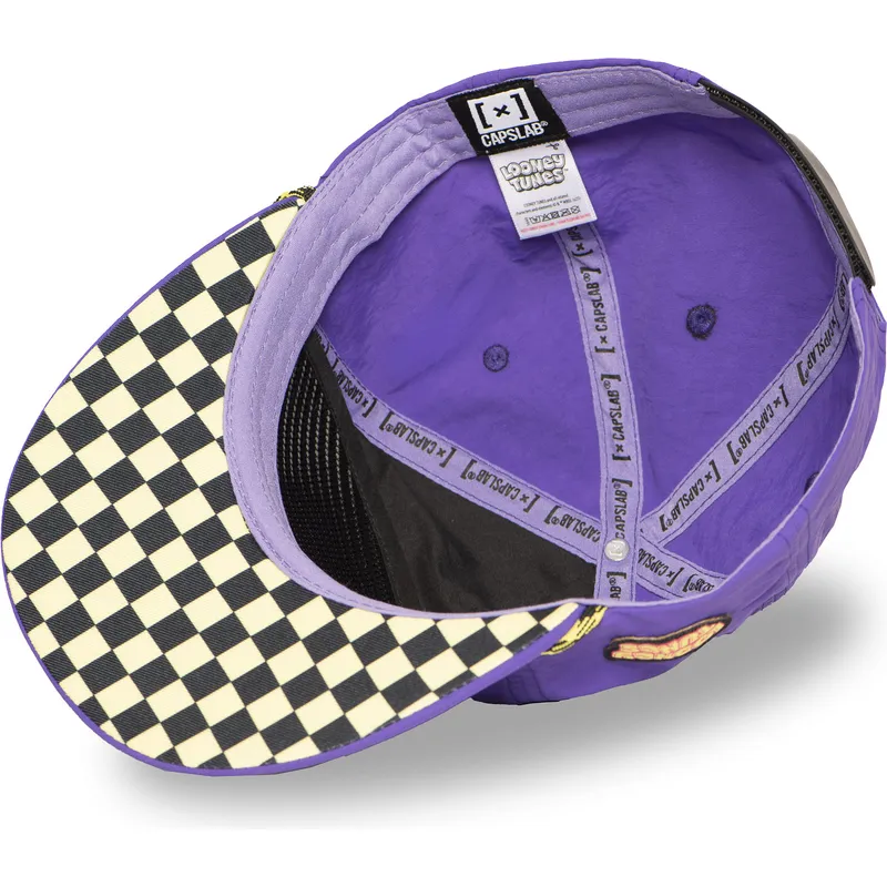 bone-plano-violeta-snapback-coiote-loo13-dtcb-looney-tunes-da-capslab
