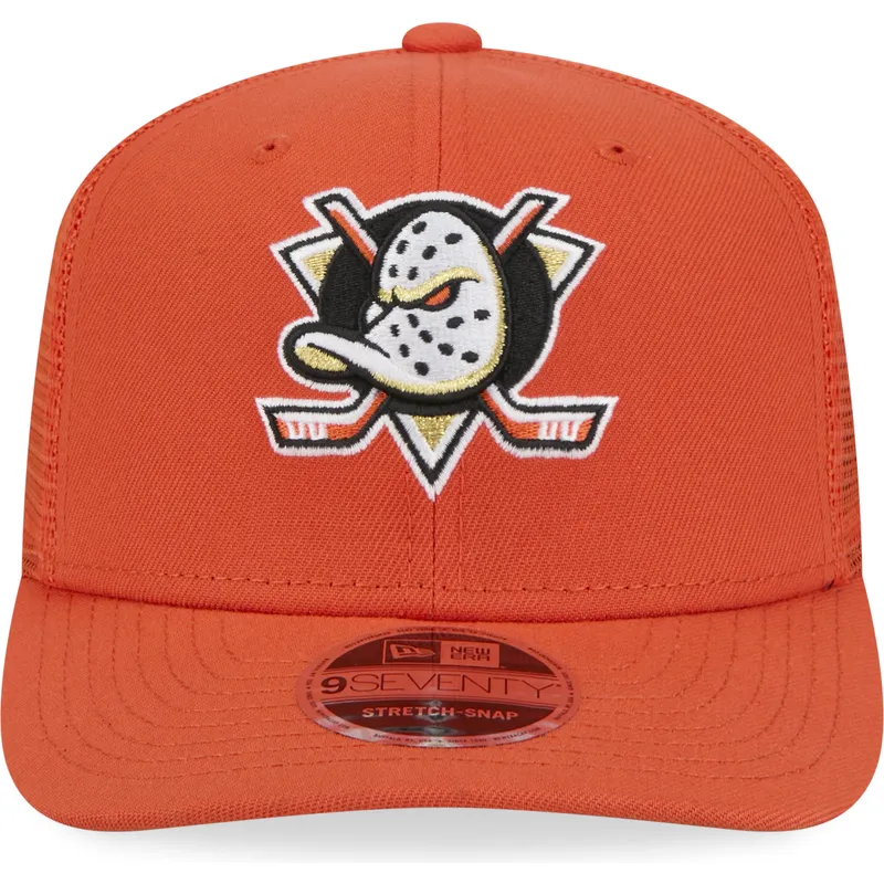 bone-trucker-laranja-9seventy-stretch-snap-evergreen-da-anaheim-ducks-nhl-da-new-era