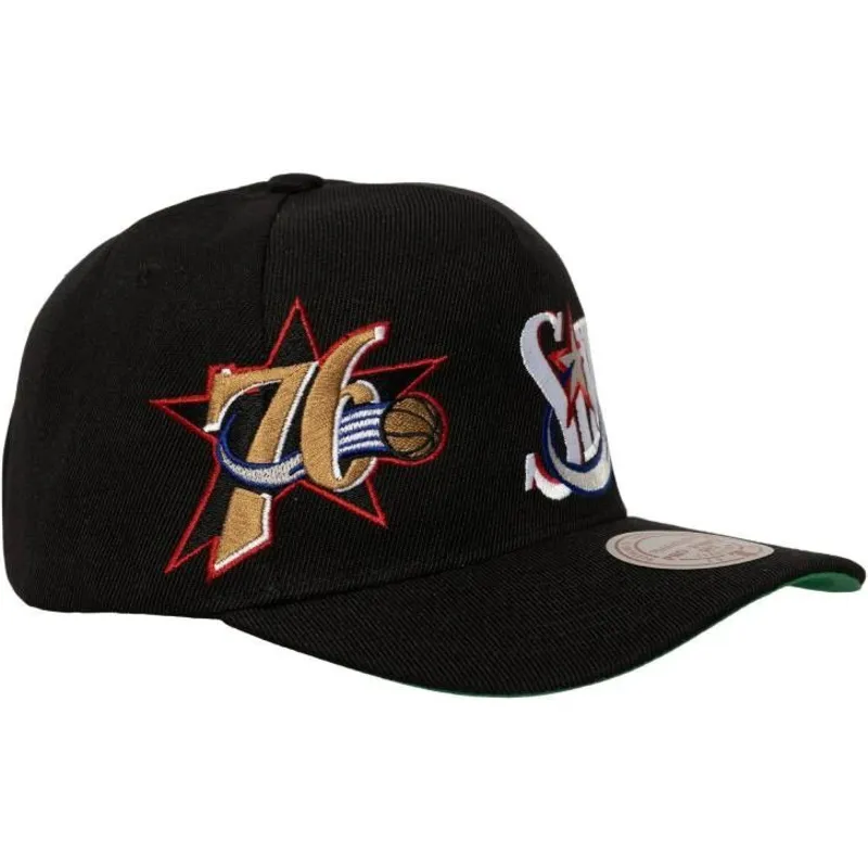 bone-curvo-preto-snapback-busted-pro-da-philadelphia-76ers-nba-da-mitchell-ness