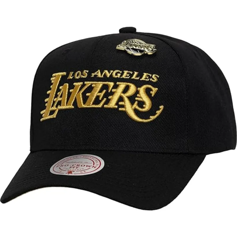bone-curvo-preto-snapback-pinned-gold-pro-da-los-angeles-lakers-nba-da-mitchell-ness